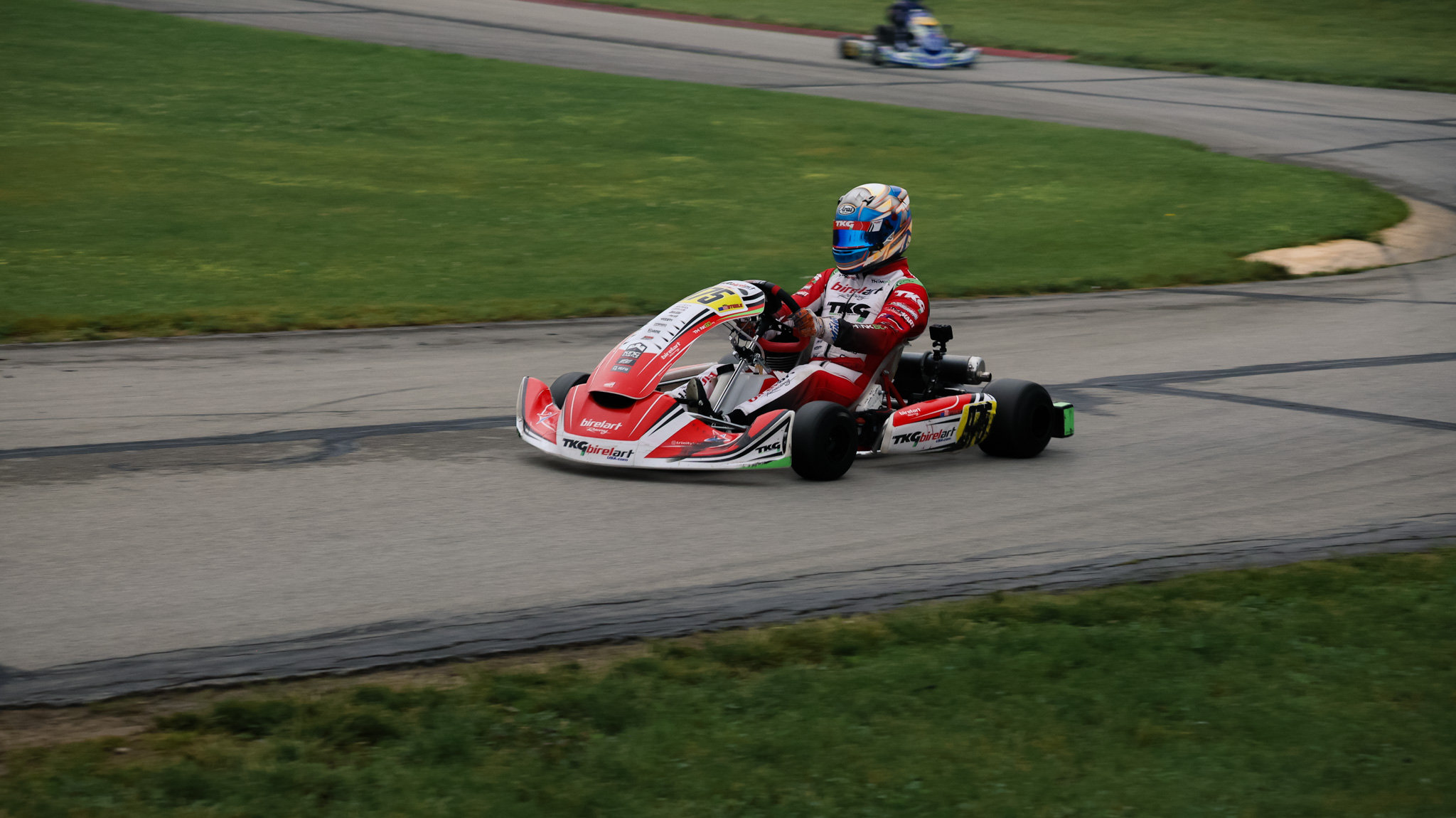 Kart on track